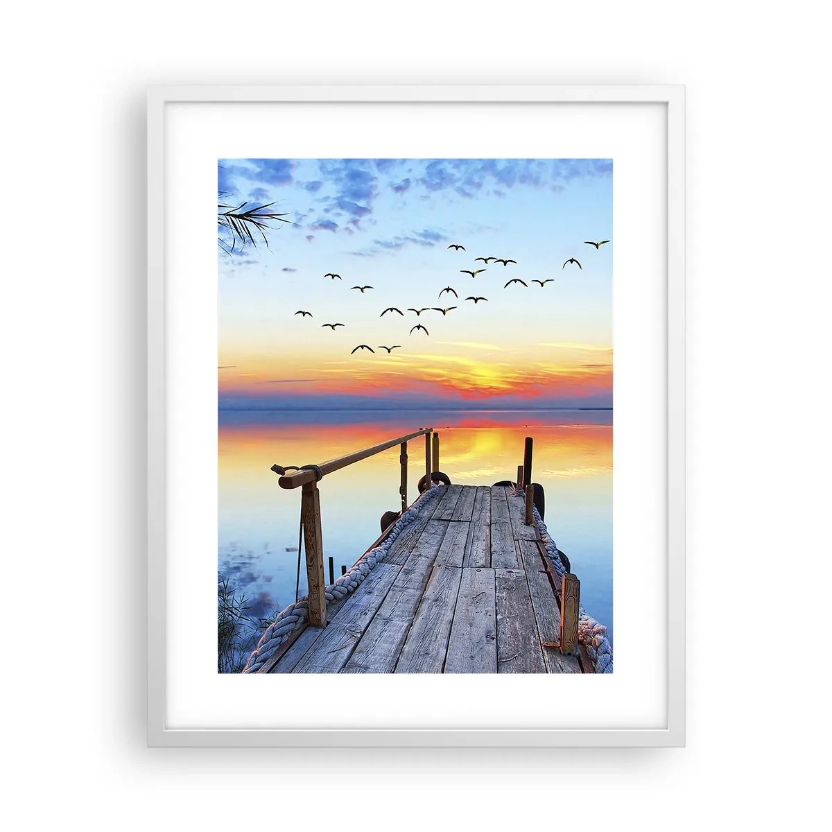 Poszter fekete keretben - Ideje visszamenni… - 40x50 cm