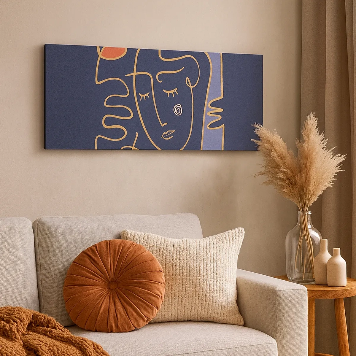 Vászonkép - Álmodozásban - 30x30 cm