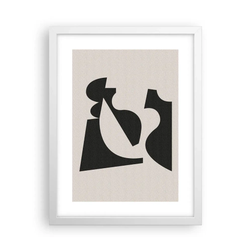 Poszter fekete keretben - Önálló összeállításra - 30x40 cm