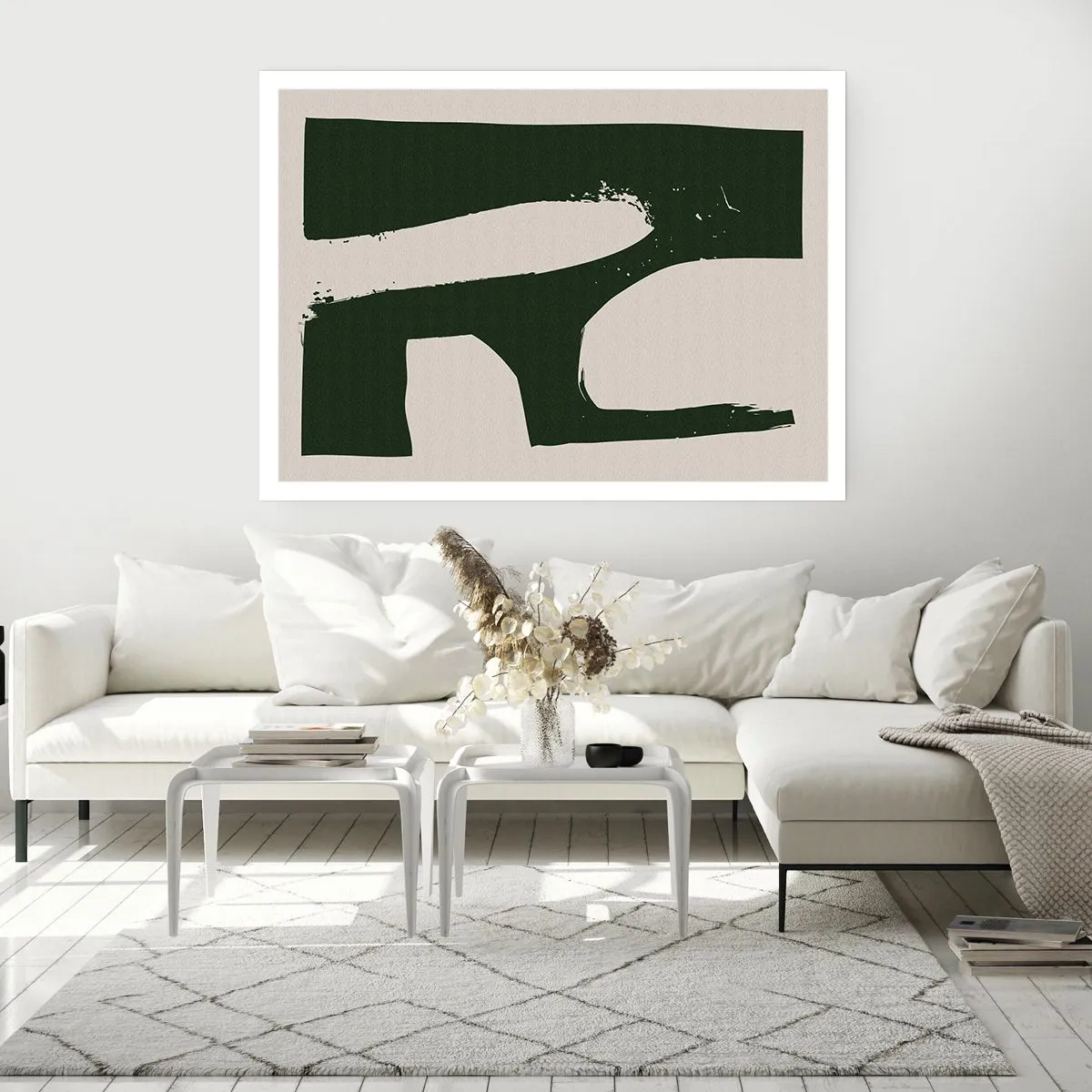 Poszter - Fehér öblök - 70x50 cm