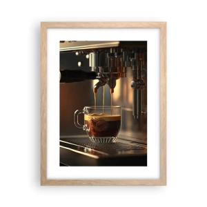 Poszter világos tölgy keretben - Egy érzéki főzet - 30x40 cm