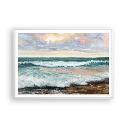 Poszter fekete keretben - Itt kisimítod a lelked - 100x70 cm