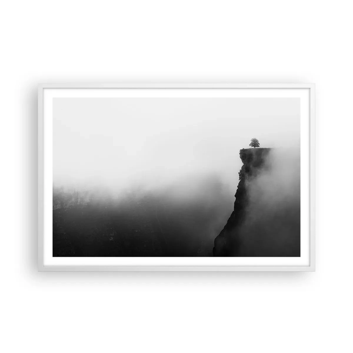 Poszter fekete keretben - A világ peremén - 91x61 cm