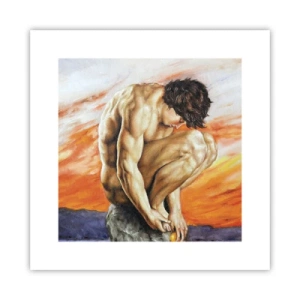 Poszter - Elmerülve önmagában - 30x30 cm