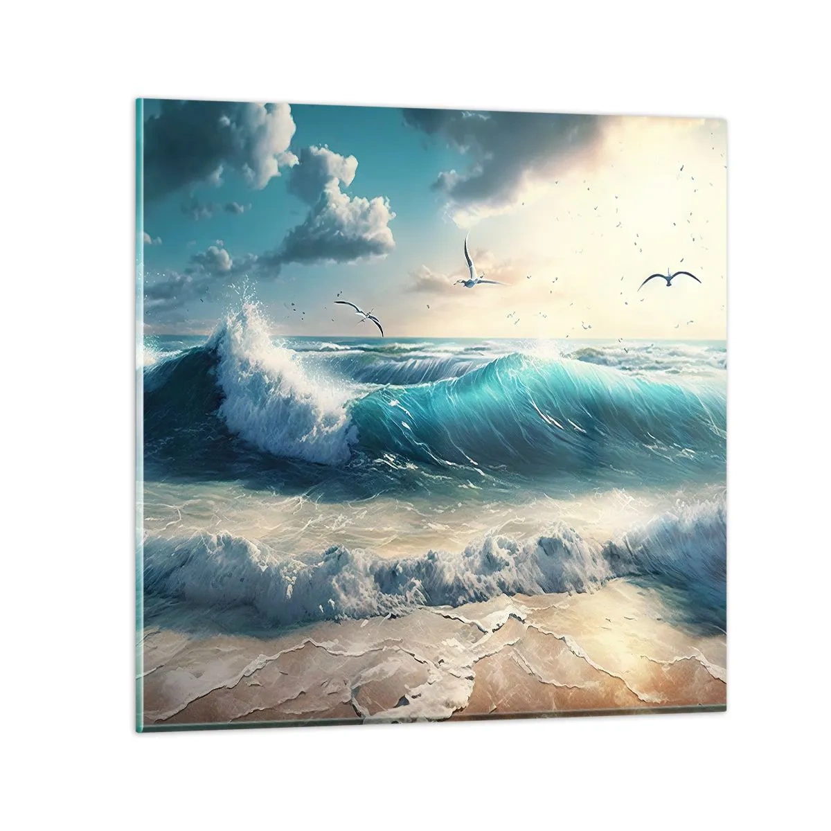 Üveg kép - Zaj csak neked - 60x60 cm