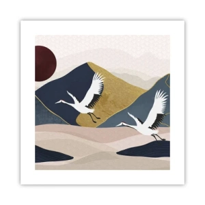 Poszter - És ismét ELREPÜLT a nap - 40x40 cm