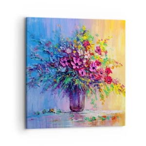 Vászonkép - A rét nyári ajándéka - 70x70 cm