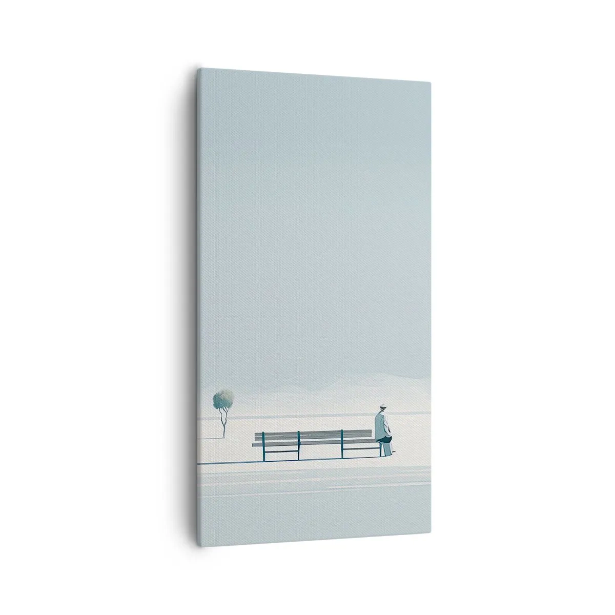 Vászonkép - Igen, én várok. - 55x100 cm