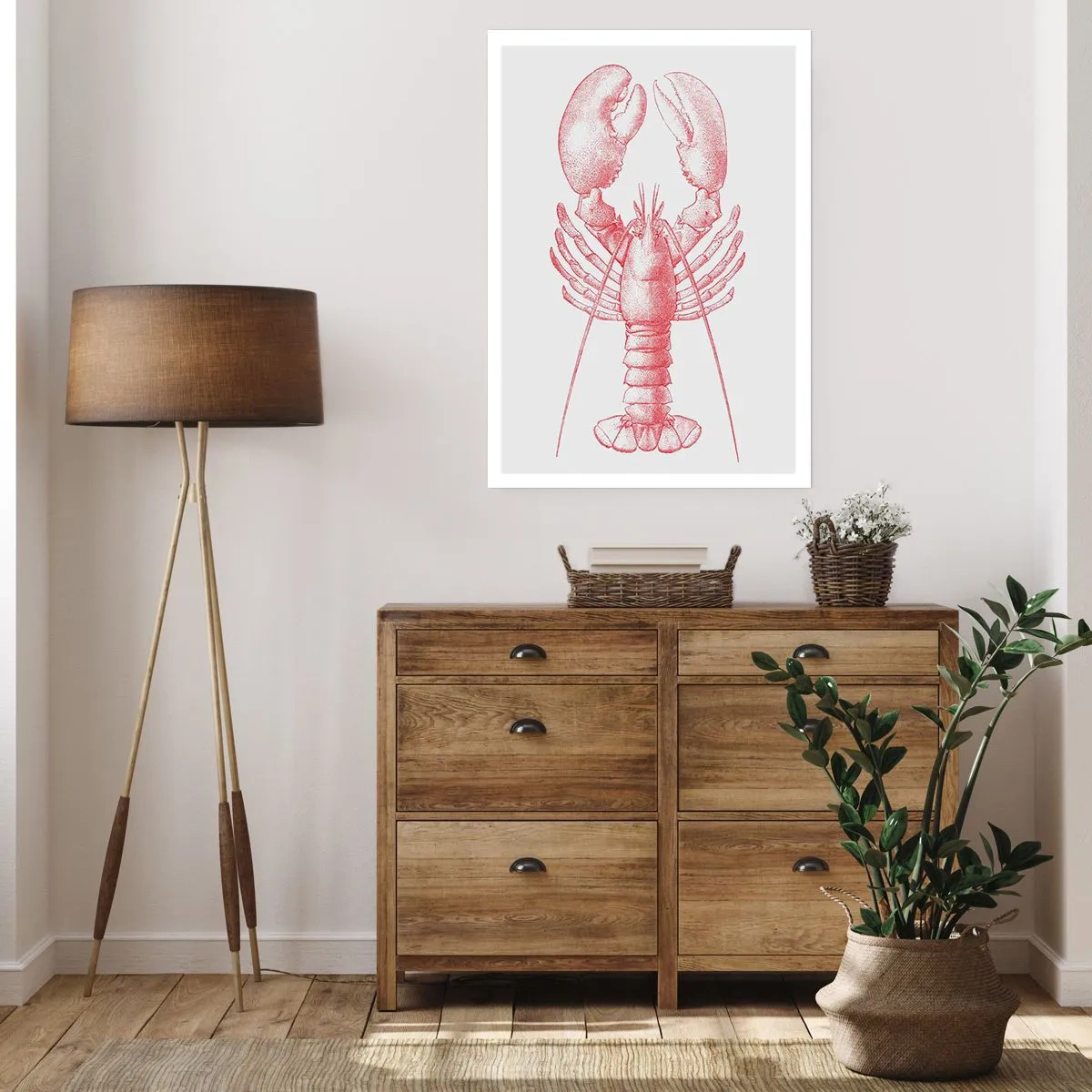 Poszter - Homéroszhoz méltó homár - 50x70 cm
