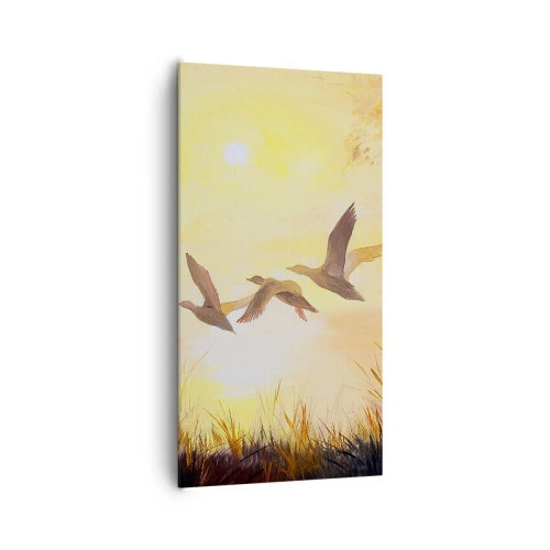 Vászonkép - Egy hosszú utazás kezdete - 65x120 cm