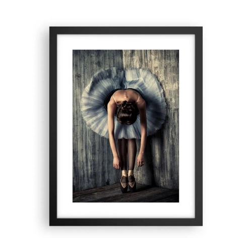 Poszter fehér keretben - Amikor elhallgat a zene - 30x40 cm