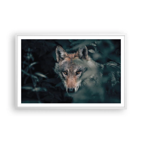 Poszter fekete keretben - Vadász - 91x61 cm