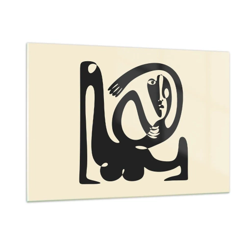 Üveg kép - Majdnem Picasso - 120x80 cm