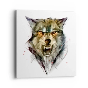 Vászonkép - Egy lépést sem! - 40x40 cm