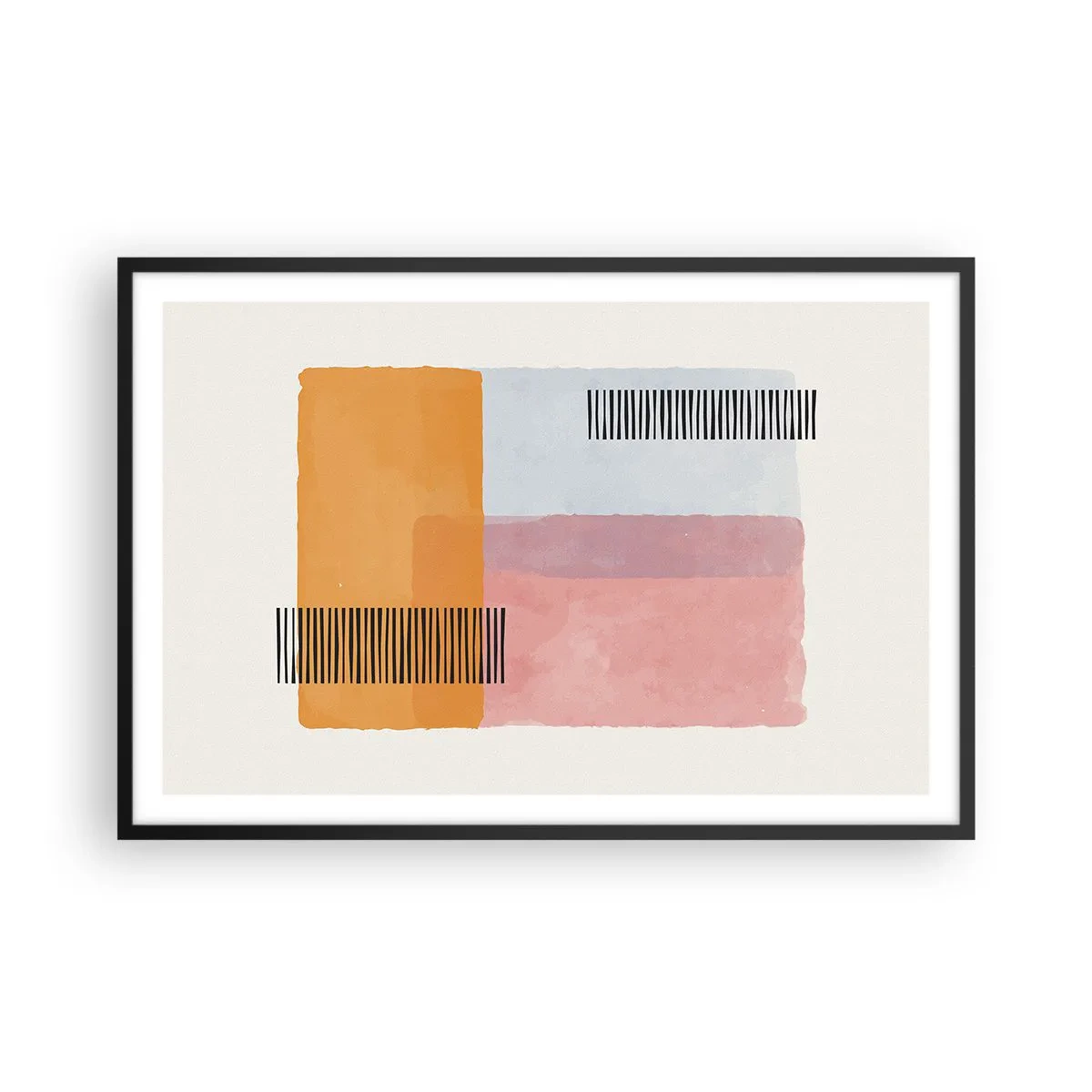 Poszter fehér keretben - Saroktól sarokig - 91x61 cm
