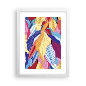 Poszter fekete keretben - Színes rendetlenség - 30x40 cm