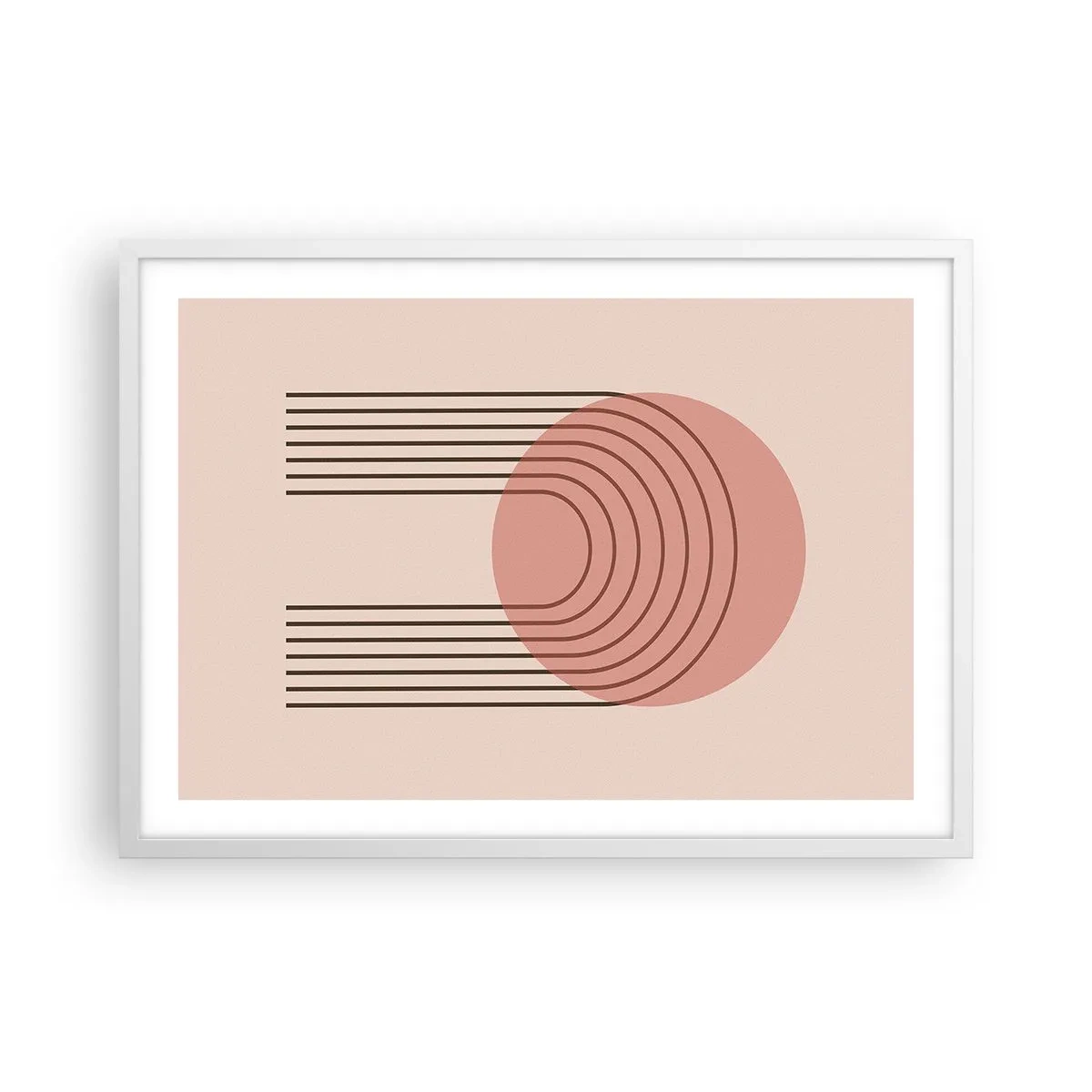 Poszter fekete keretben - Ellenállhatatlan vonzalom - 70x50 cm