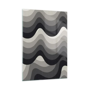 Üveg kép - Hullám a hullám után - 50x70 cm