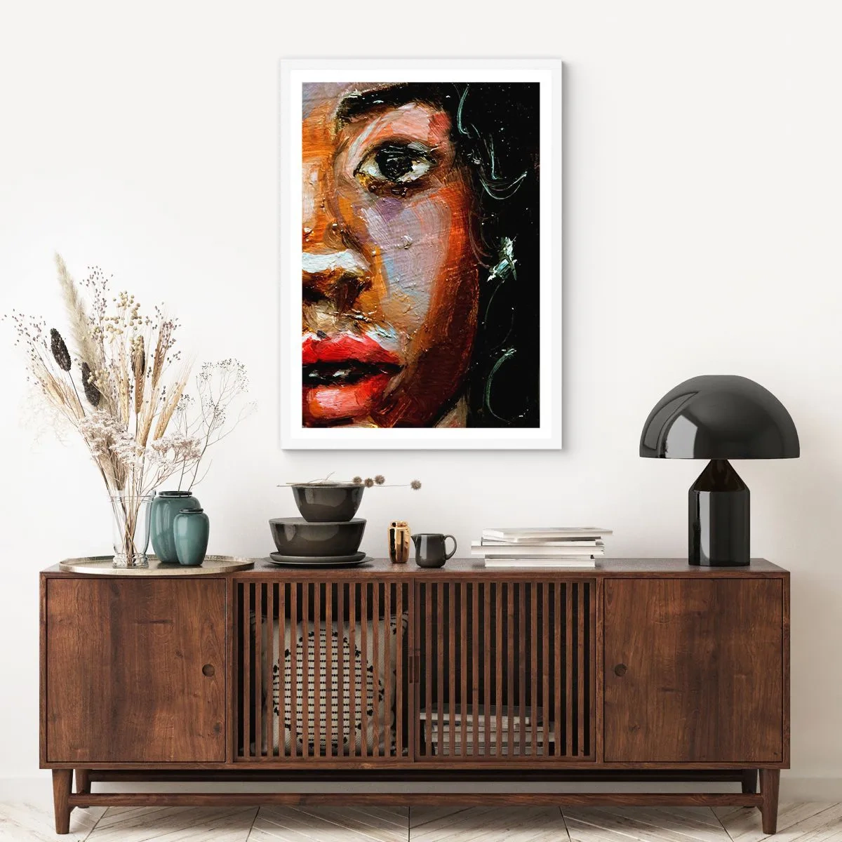 Poszter fekete keretben - Fekete és fény - 61x91 cm