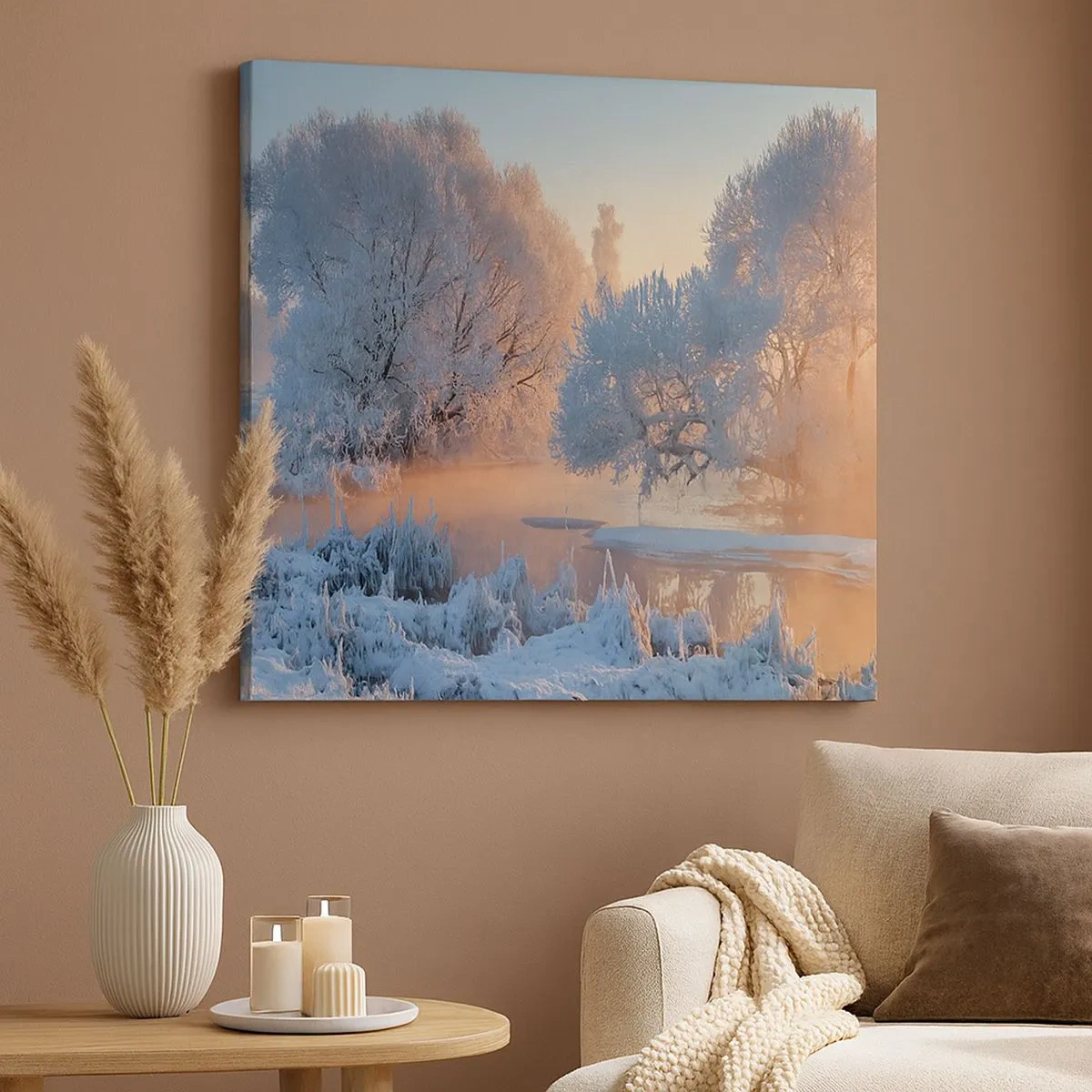 Vászonkép - A napos kristályban minden ragyog - 30x30 cm