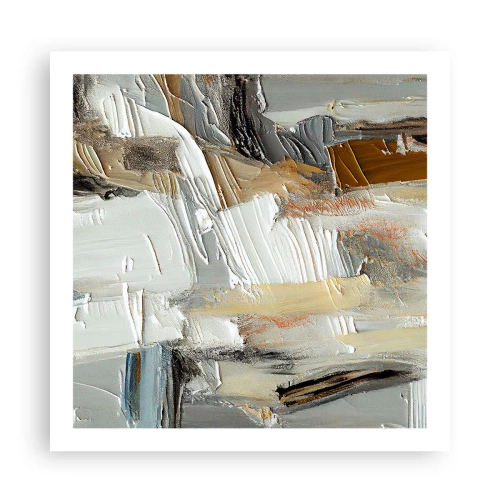 Poszter - Színes rétegződés - 60x60 cm