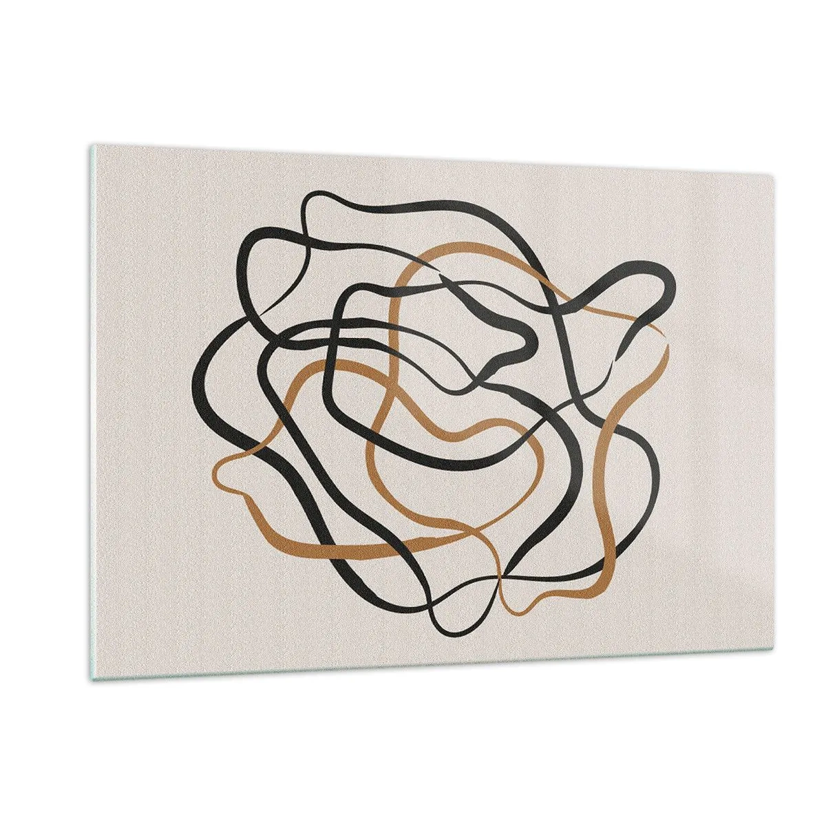 Üveg kép - Minden összezavarodott - 120x80 cm