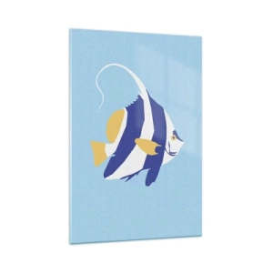 Üveg kép - Miss trópusi víz - 70x100 cm