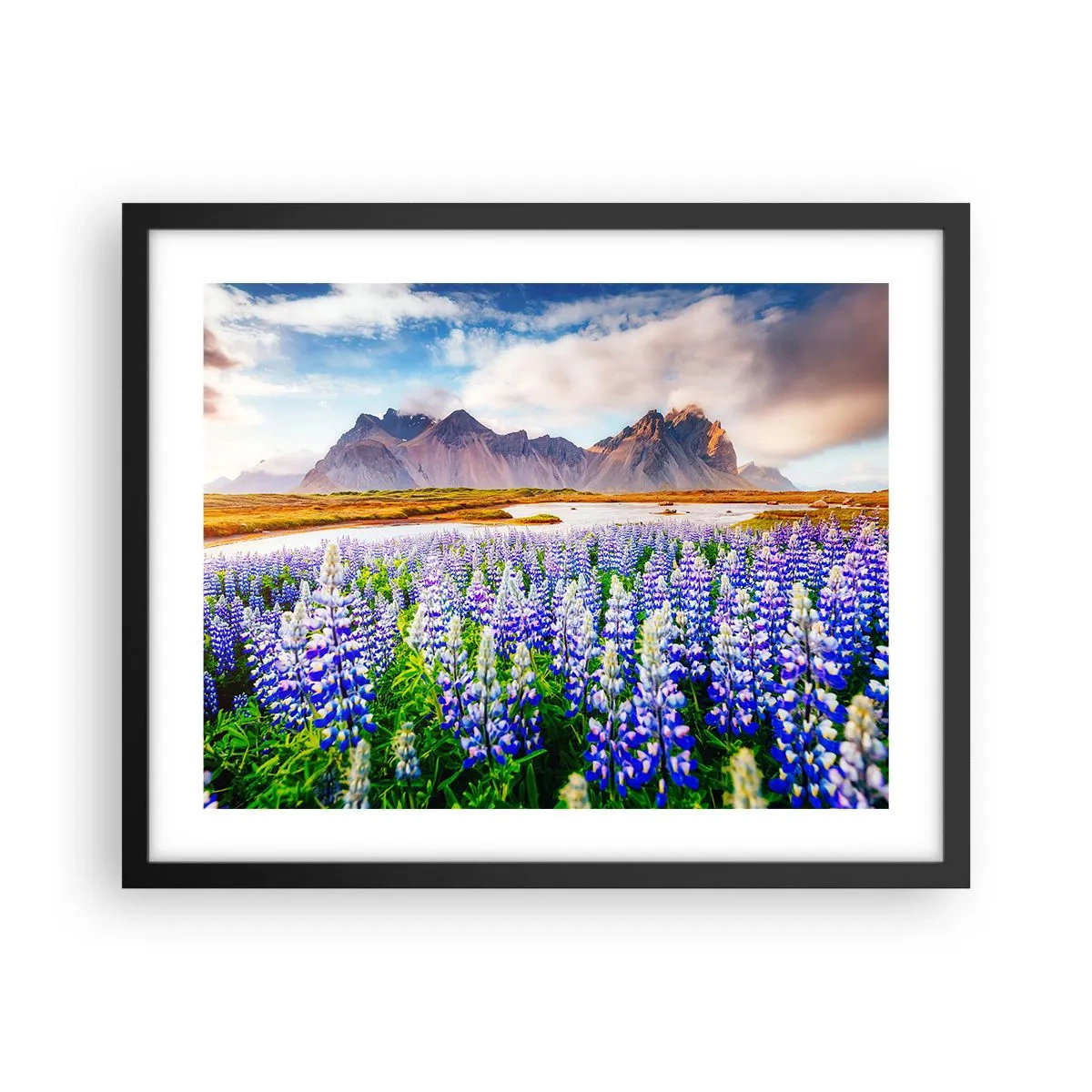 Poszter fehér keretben - Erő és szigorúság a szelídség mellett - 50x40 cm