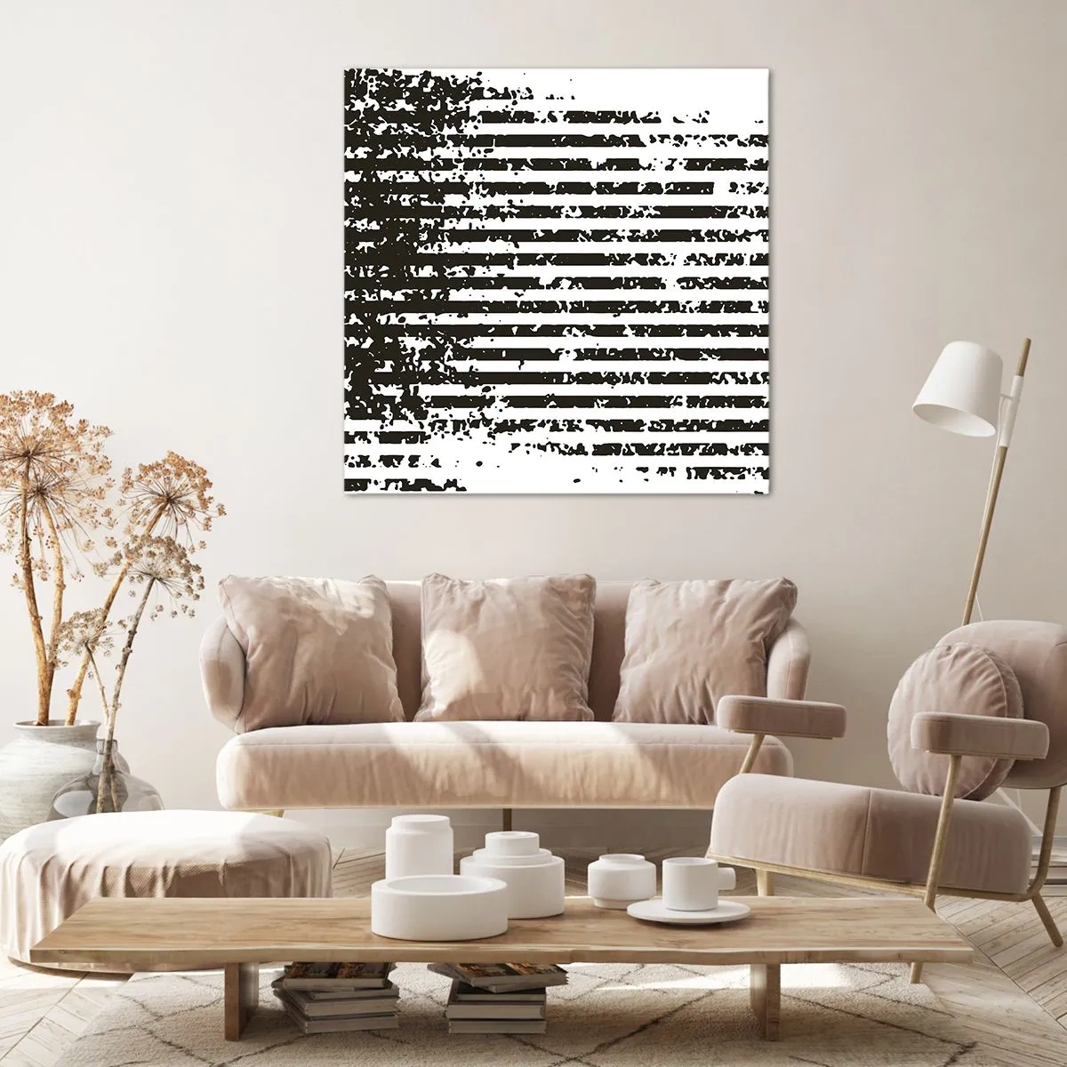 Vászonkép - Ritmus és zaj - 40x40 cm