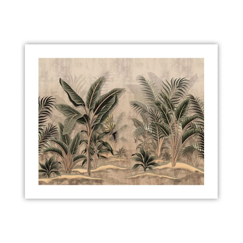 Poszter - Gyarmati stílusú metszet - 50x40 cm