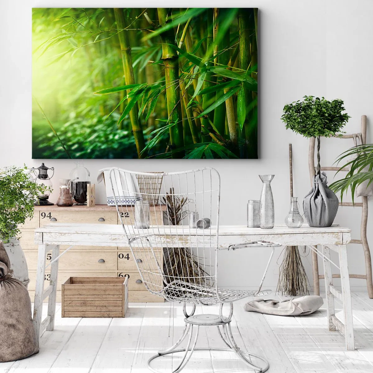 Vászonkép - Megismerni magát a zöldet - 70x50 cm