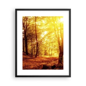 Poszter fehér keretben - Az arany tisztás felé - 40x50 cm