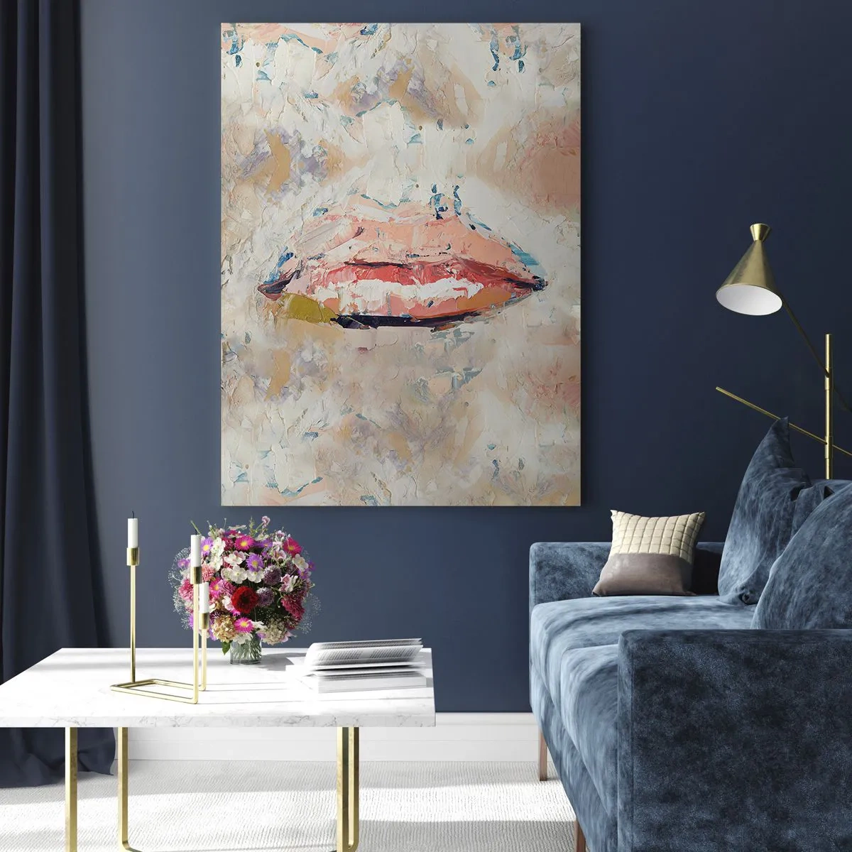 Üveg kép - Felébreszti az érzékeket - 70x100 cm