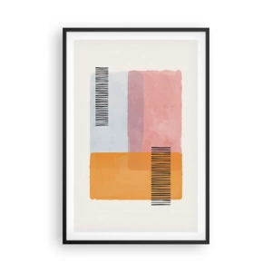 Poszter fehér keretben - Saroktól sarokig - 61x91 cm