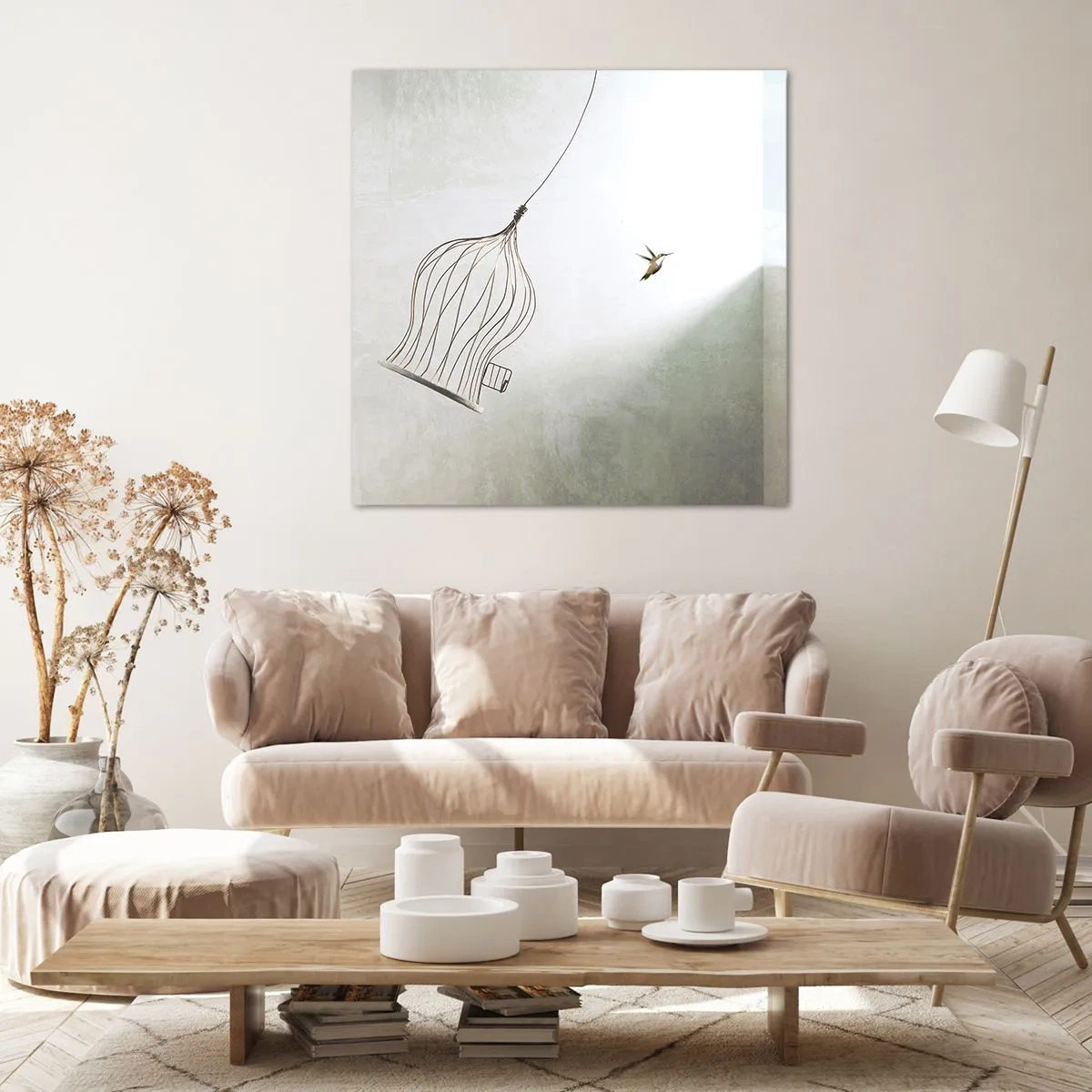 Vászonkép - Az elememen - 60x60 cm