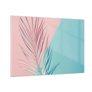 Üveg kép - Trópusi impresszió - 100x70 cm