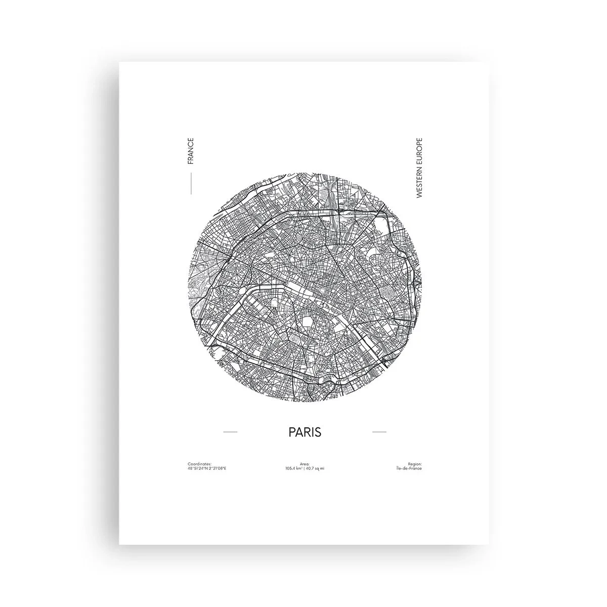 Poszter - Párizs anatómiája - 30x40 cm