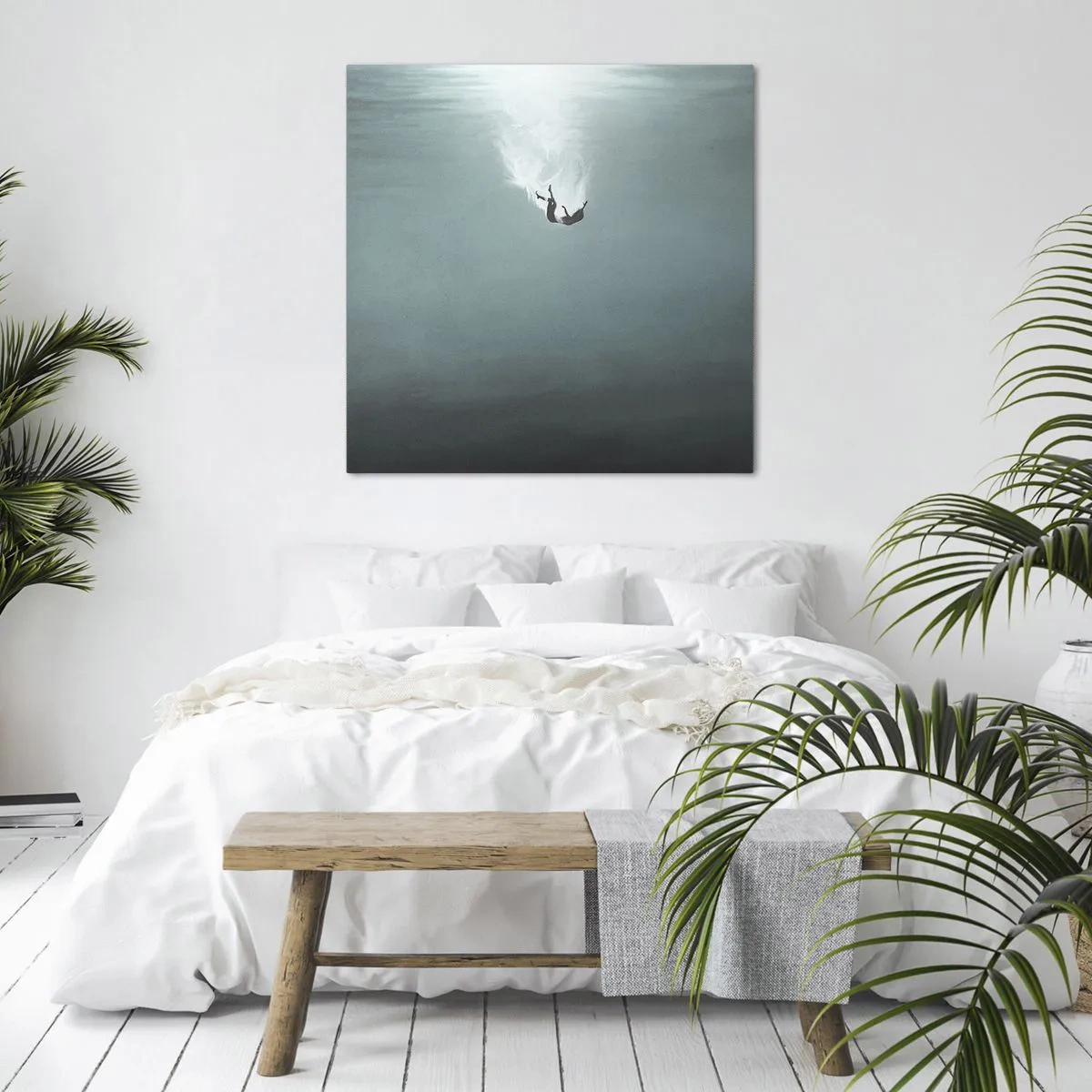 Vászonkép - Az óceán ölelésében - 60x60 cm