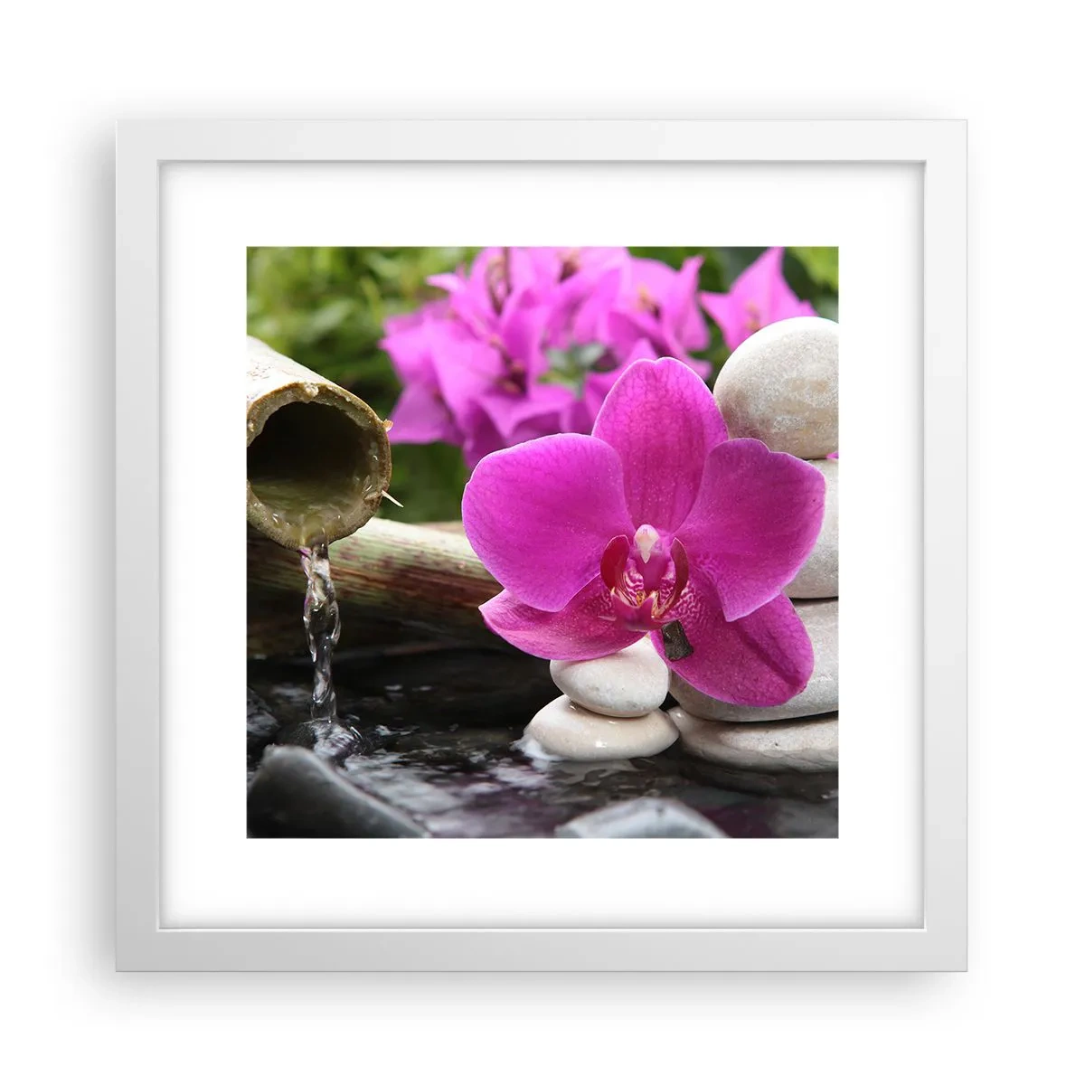 Poszter fekete keretben - Már pihensz - 30x30 cm