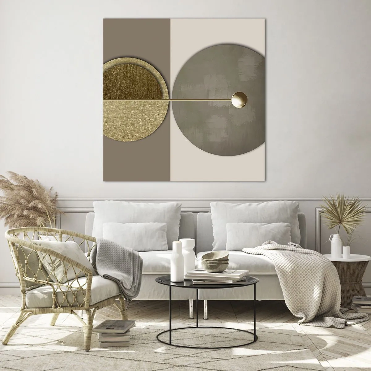 Üveg kép - Tökéletes egyensúly - 30x30 cm