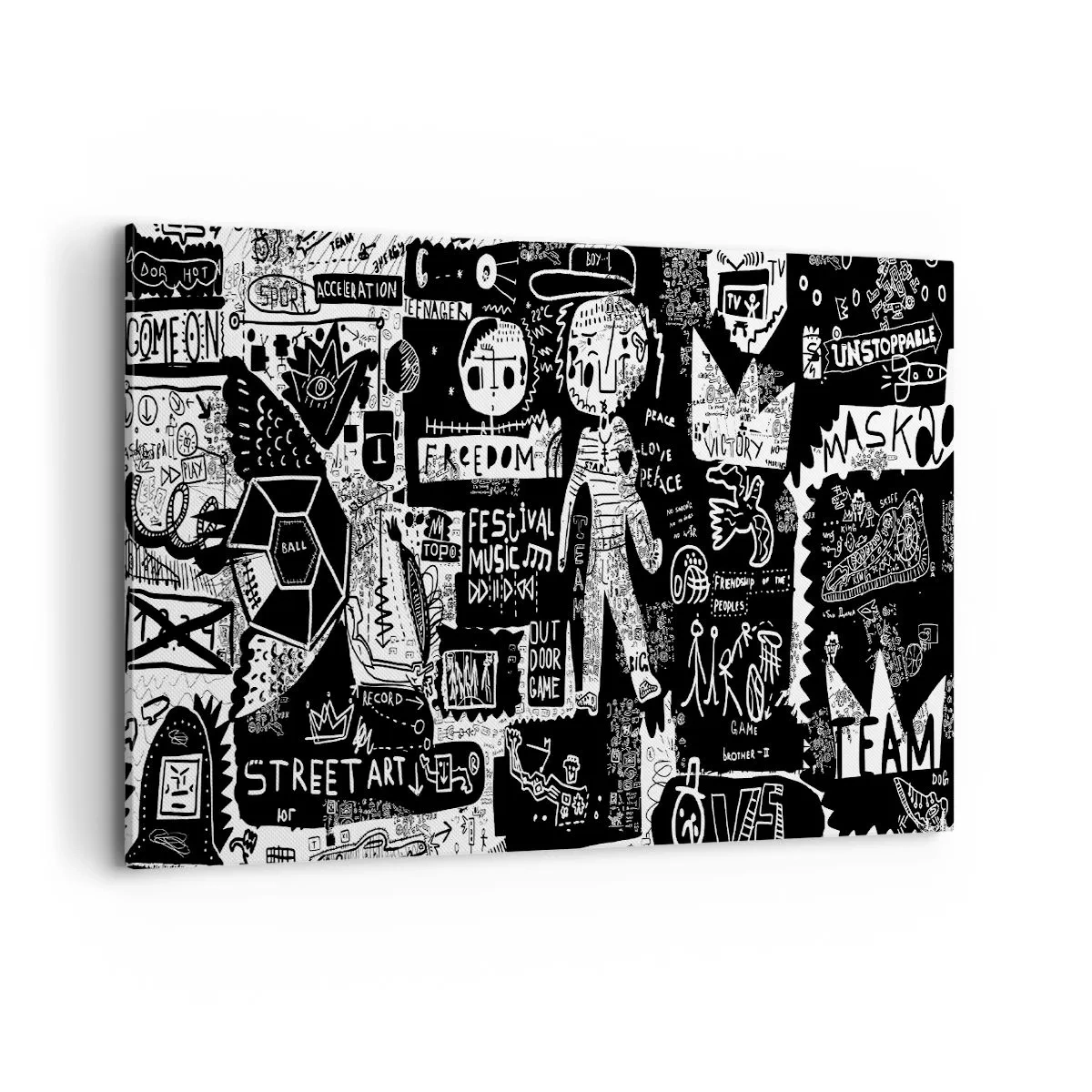 Vászonkép - A szellemi fiatalság törvényei és örömei - 120x80 cm