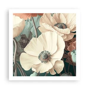 Poszter - Pipacsok suttogása - 60x60 cm
