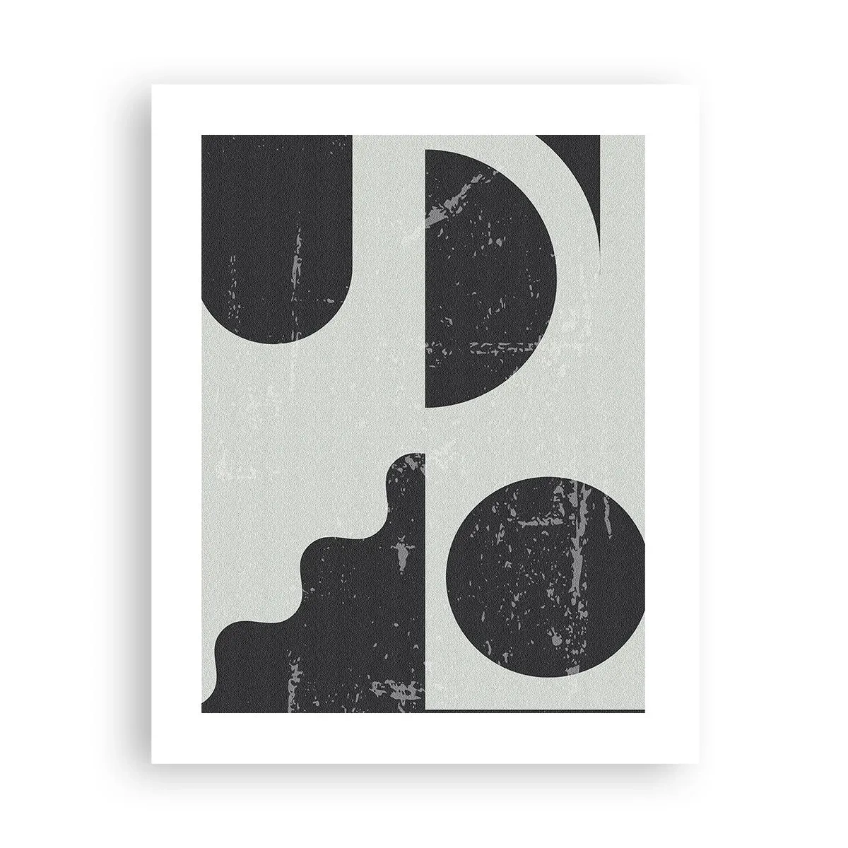 Poszter - Kompozíció fent és lent - 40x50 cm