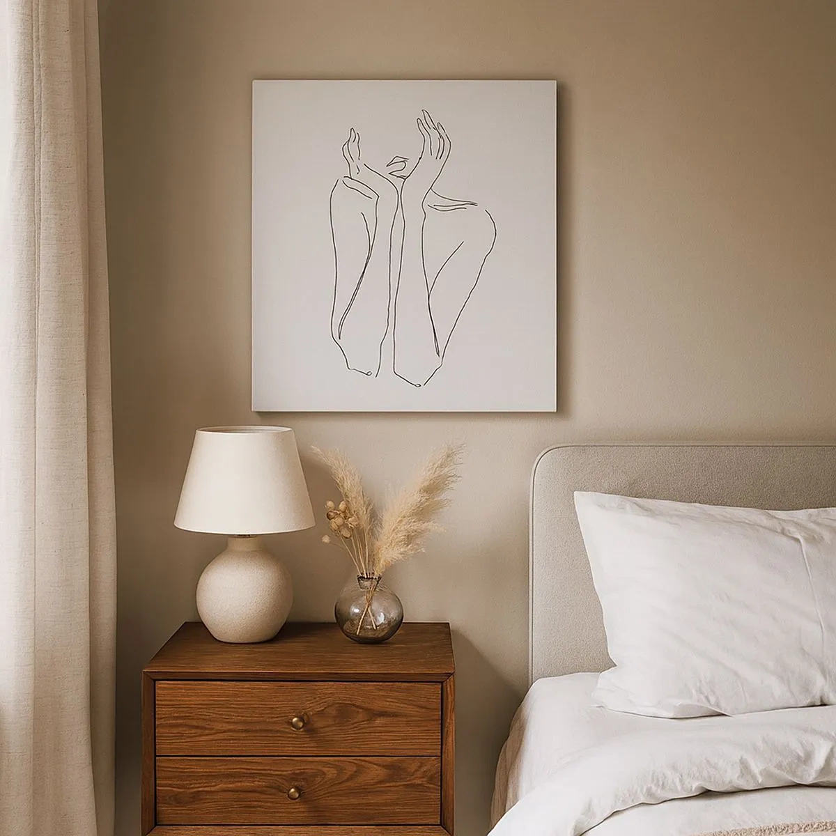 Vászonkép - Amiről a lányok álmodoznak - 30x30 cm