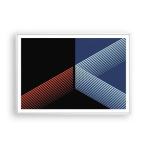 Poszter fekete keretben - Egyszerű történet - 100x70 cm