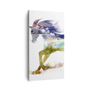 Vászonkép - A rétről egyenesen a mennybe - 45x80 cm