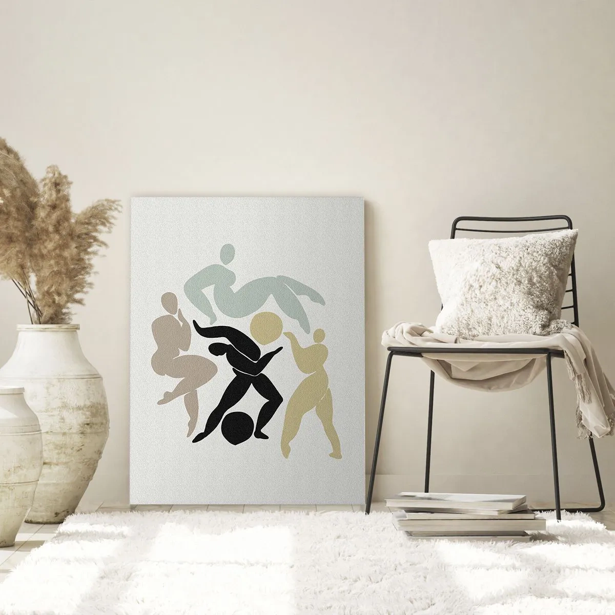 Üveg kép - Mozgás az egészségért és a szépségért - 50x70 cm