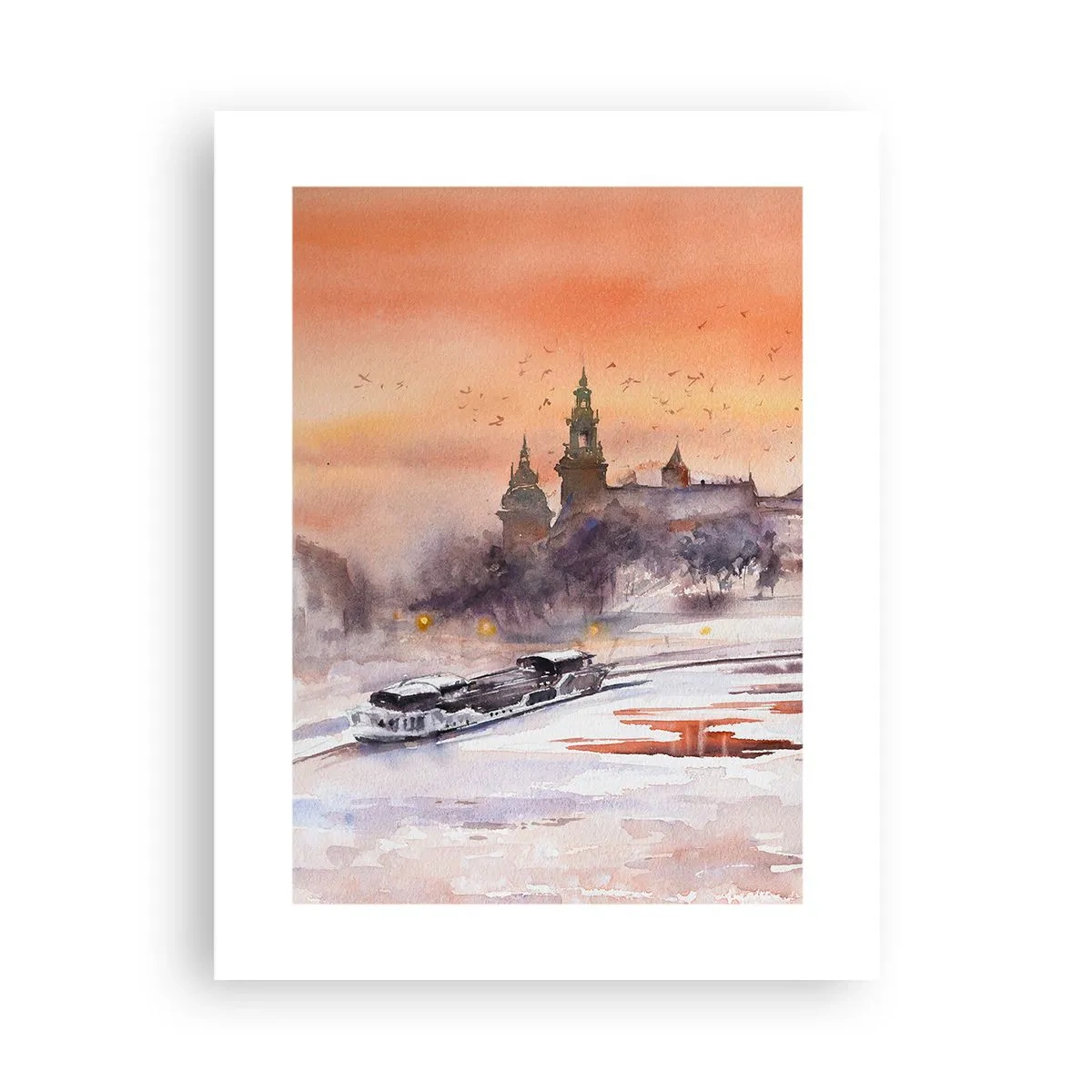 Poszter - Királyi naplemente - 30x40 cm