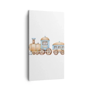 Vászonkép - Az állomáson állva... - 45x80 cm