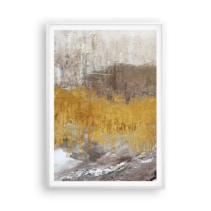 Poszter fekete keretben - Egy aranyszínű fuvallat - 70x100 cm